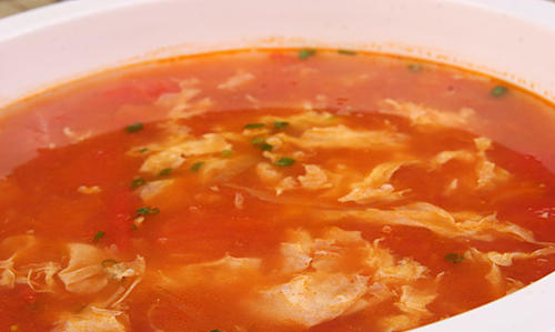 制作番茄汤料的注意事项,最简单的西红柿鸡蛋汤图4