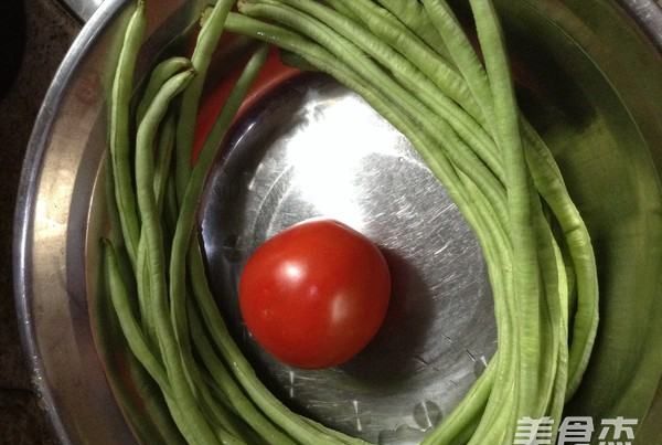 西红柿豆角怎么做好吃,西红柿炖豆角的做法窍门图3